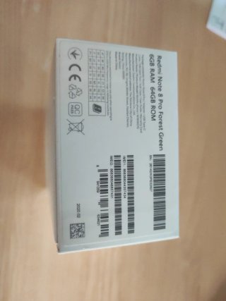 Caja Xiaomi Redmi Note 8 Pro