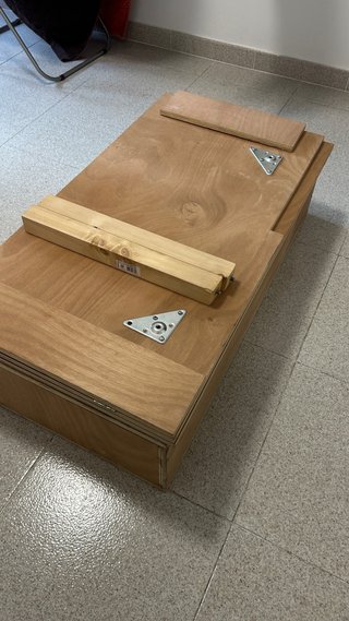 Cajón camper + tabla base colchón