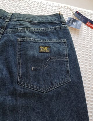 Pantalones vaqueros Bottone Seaport Azul
