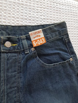 Pantalones vaqueros Bottone Seaport Azul