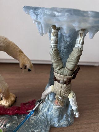 Star Wars Wampa vs Luke Skywalker Hoth