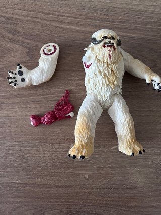 Star Wars Wampa vs Luke Skywalker Hoth