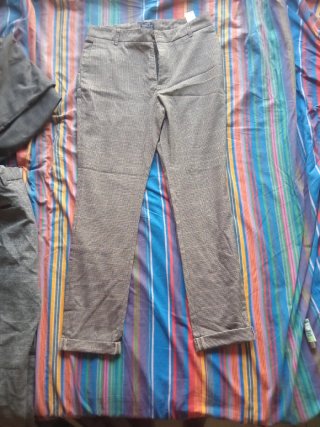 5 Pantalones Zara Man Elegantes Talla M