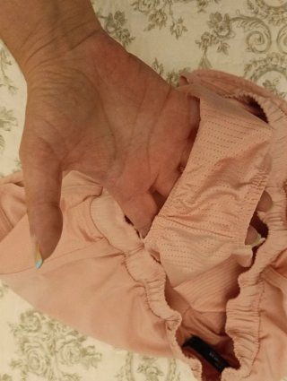 Pantalón corto rosa talla M