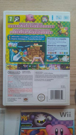 Kirby's Adventure Wii Esp