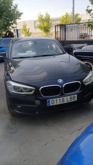 BMW Serie 1 2019 con golpe