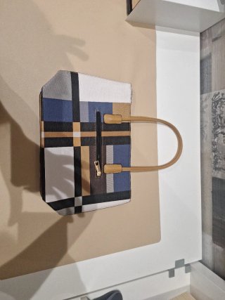Bolso de mano estampado