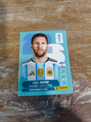 Cromo Lionel Messi Panini Mundial 2026