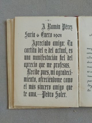 Libro Manuscrito del Parvulito de 1903