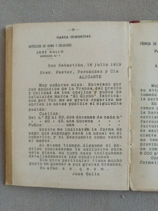 Libro Manuscrito del Parvulito de 1903