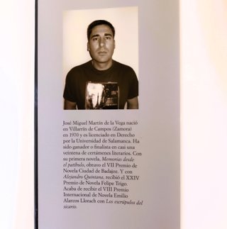 Los Escrúpulos del Sicario, J M Martín de la Vega