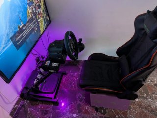 Volante Logitech G293 + Palanca Cambios y funda
