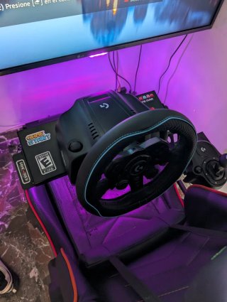 Volante Logitech G293 + Palanca Cambios y funda