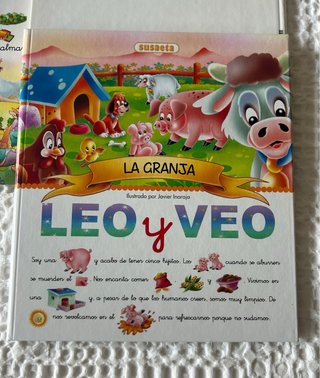 Coleccion 6 libros con pictogramas