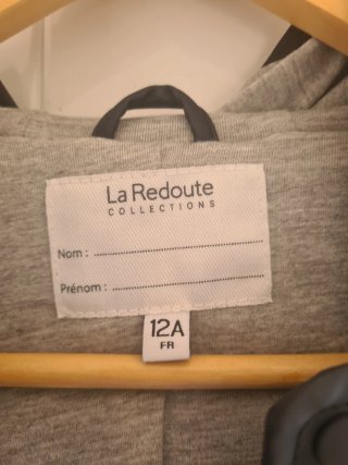 Chaqueta impermeable azul La Redoute
