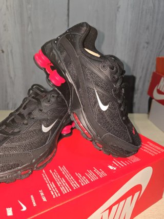 Nike Shox Ride 2 Zapatillas Negras Rojas