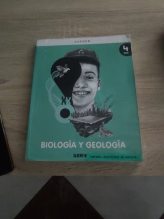 Libro de texto Biología y Geología, 4 ESO, Andaluc