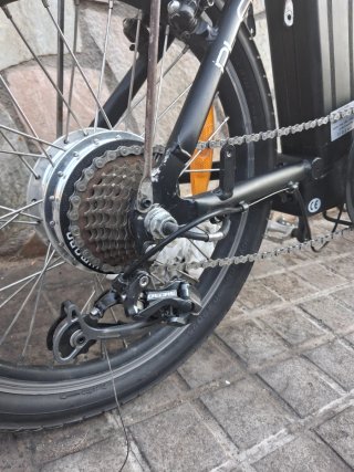 Bicicleta eléctrica plegable EGARBKE