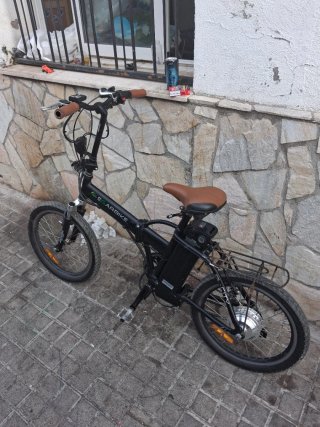 Bicicleta eléctrica plegable EGARBKE