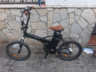 Bicicleta eléctrica plegable EGARBKE