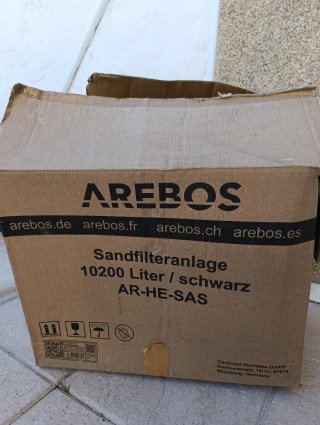 Depuradora de arena AREBOS