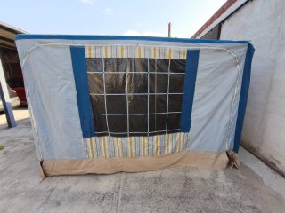 Carro tienda 2 habitaciones con baúl- Chiquimeje
