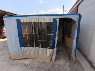 Carro tienda 2 habitaciones con baúl- Chiquimeje