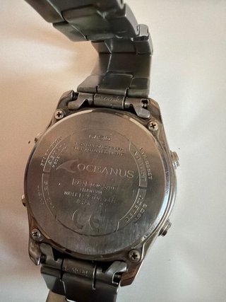 Reloj Casio Oceanus