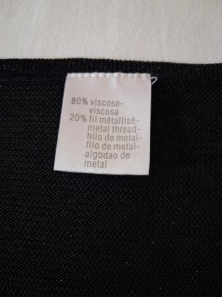 Camisola Y2K com decote V e brilho