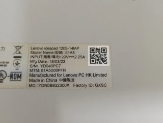 Lenovo 120S averiado