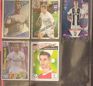 Coleção Cartas Cristiano Ronaldo - Vários Clubes