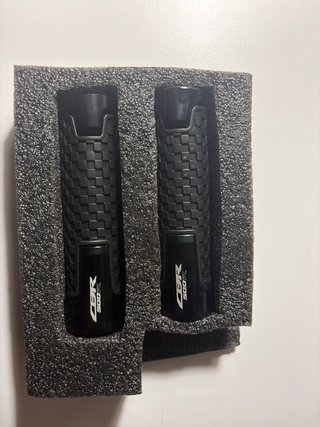 Puños Moto CBR 500R Negros