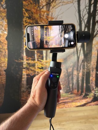 Gimbal KEELEAD de 3 ejes para móvil Nuevo, sin uso