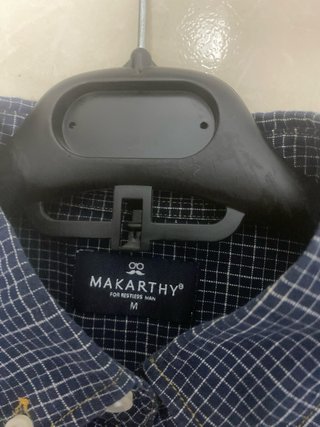 Camisa Makarthy Azul Cuadros