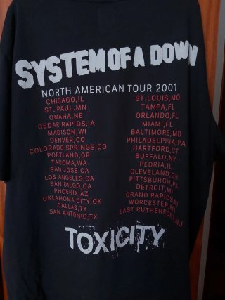 System of a Down camiseta Edición Limitada oversiz