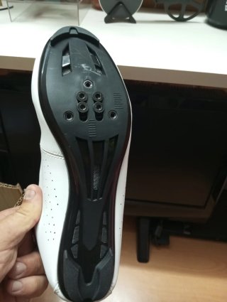 Zapatillas Ciclismo Blancas speed talla 41