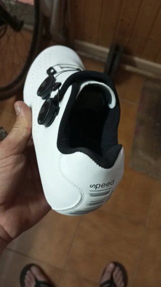 Zapatillas Ciclismo Blancas speed talla 41