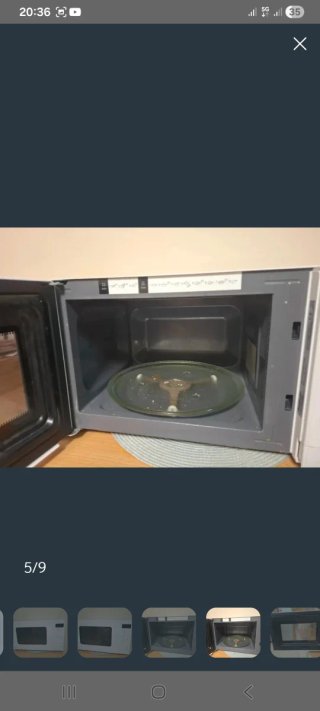 Microondas Panasonic NN-GT Blanco
