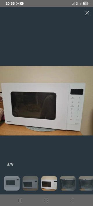 Microondas Panasonic NN-GT Blanco