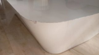 Mesa de centro blanca lacada diseño