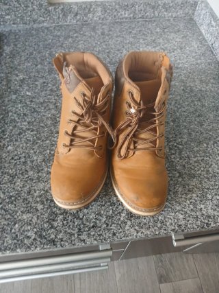 Botas de vestir o montaña beige/marrón