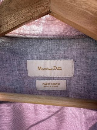 Camisa rosa hombre