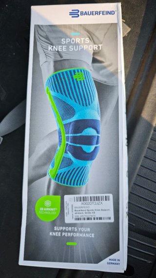 Rodillera Bauerfeind Sports Talla XS sin usar.