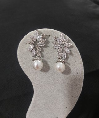Pendientes de Novia con Circonias Cúbicas PREMIUM