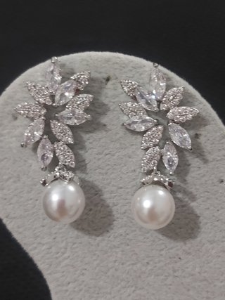 Pendientes de Novia con Circonias Cúbicas PREMIUM