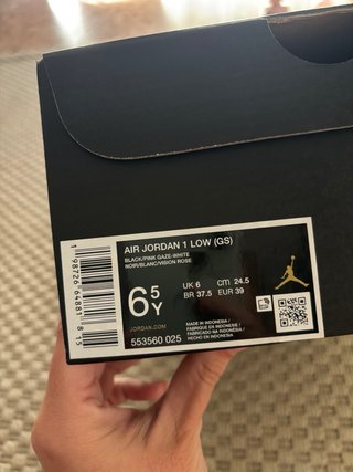 Nike Air Jordan 1 Low Talla 39