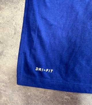 Camiseta Nike Gym Azul Eléctrico Talla XL