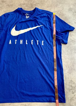 Camiseta Nike Gym Azul Eléctrico Talla XL