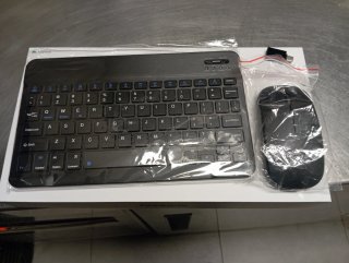 Teclado Bluetooth, Ratón y Adaptador USB