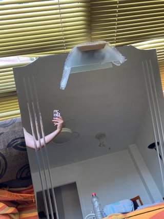 Espejo con aplique para baño
